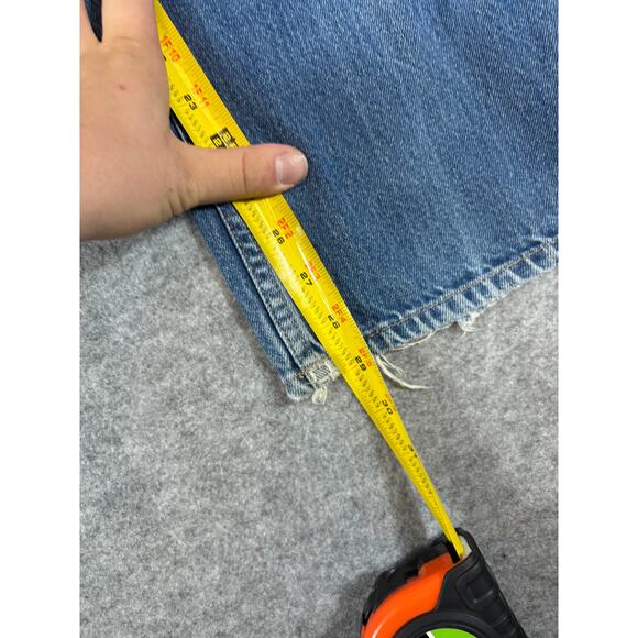 VINTAGE 80s Levis For Men Jeans 35x29 Blue Denim Relaxed Fit Orange Tab 90s USA - Picture 4 of 7